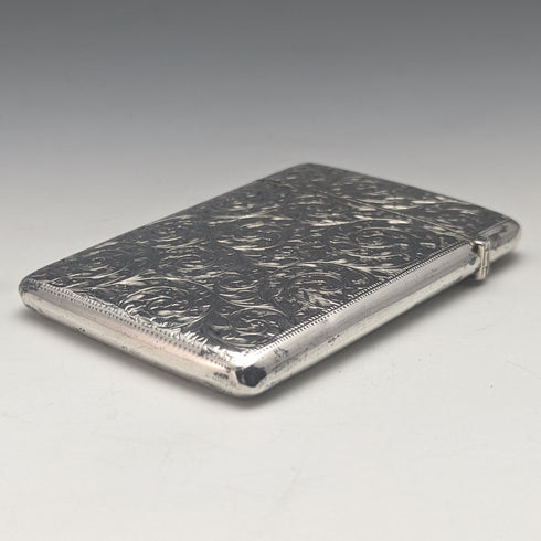 1900 年英國古董純銀名片夾 79 克 Henry Pope