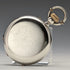 Antique unsigned pocket watch made in France, silver side open face, works well