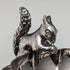 British Vintage Silver Plated Squirrel Decorated Bonbon Dish 297g