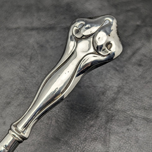 英国アンティーク 純銀ハンドル シューホーン 靴べら