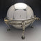 Around 1900 English antique silver plate breakfast dish MARTIN HALL