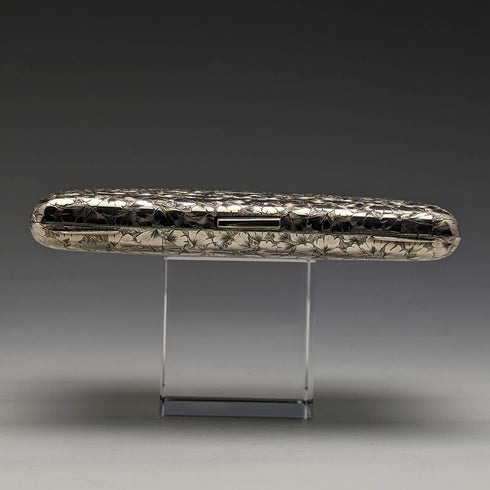 1897 年英國古董純銀名片夾雙門 Frederick Marson