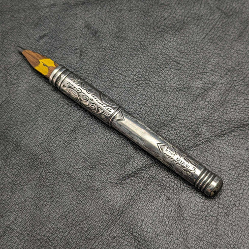 1894 British Antique Sterling Silver Pencil Holder Henry Griffith