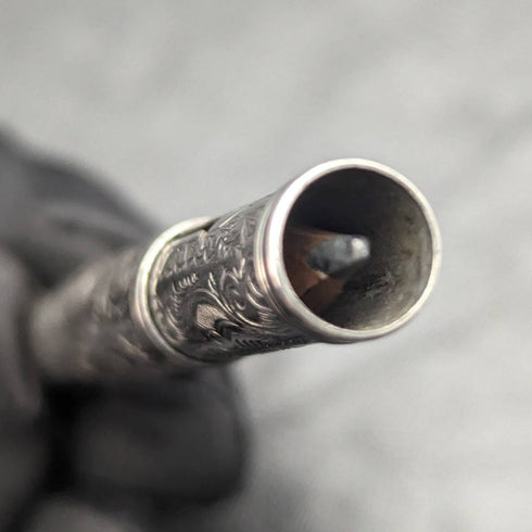 1894 年英國古董純銀筆筒亨利格里菲斯