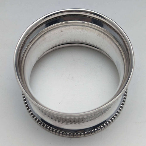 Early 1900s British Antique Sterling Silver Napkin Rings 3 Assorted