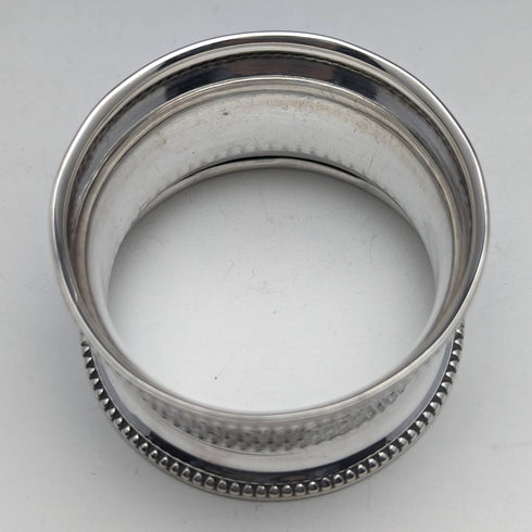 1900年代初頭 英国アンティーク 純銀製ナプキンリング 3個アソート