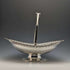 1902 British antique silver plate large basket Walker and Hall