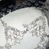 1902 British antique silver plate large basket Walker and Hall