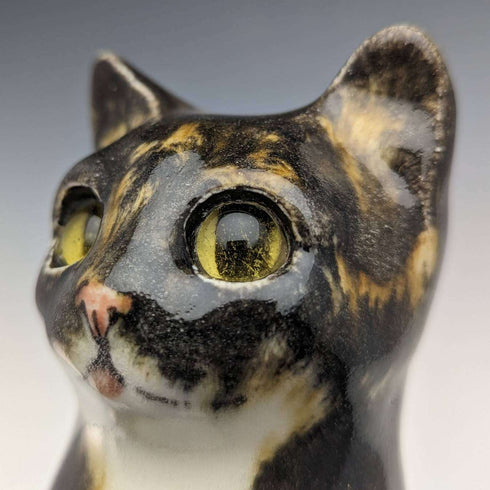 英國 Winstan Ray Kensington Cat Sabi 貓陶俑(2 號)