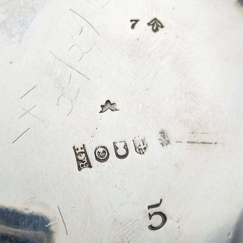 1840 年代英國古董鍍銀茶壺 654 克 Roberts and Hall