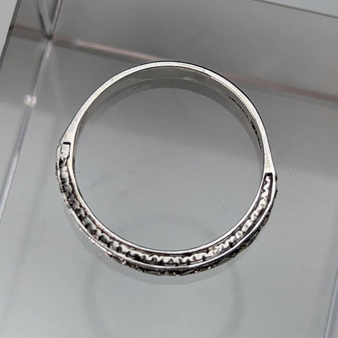 vintage accessory sterling silver eternity ring