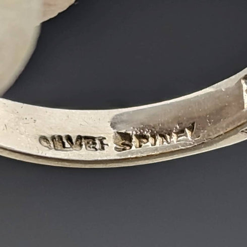 vintage accessory sterling silver eternity ring