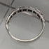 vintage accessory sterling silver eternity ring