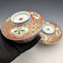 Japanese antique Meiji period Imari ware bowl with lid pair