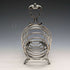 British antique silver plate toast rack 205g