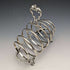 British antique silver plate toast rack 205g