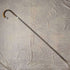1912 British Antique Gentleman's Lightweight Walking Stick with Curved Handle 91cm