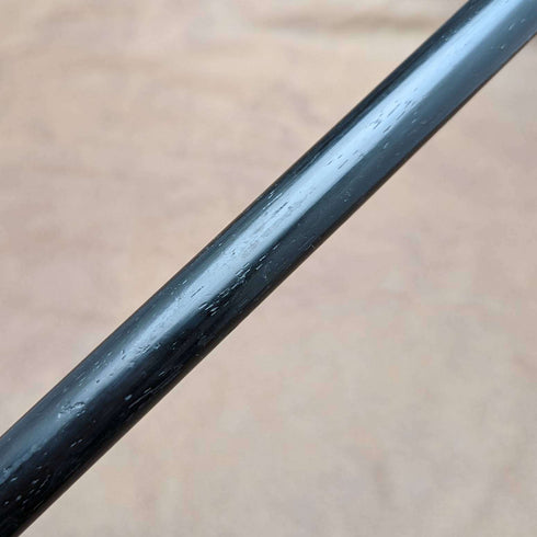 1919 British Antique Gentleman's Walking Stick with Curved Horn Handle 91cm