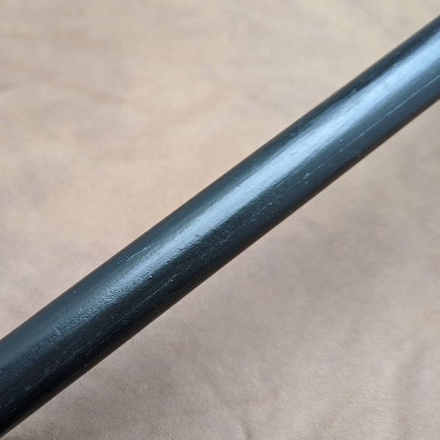 1894年 英国アンティーク 紳士用ステッキ 杖 鹿角クラッチハンドル 極太シャフト80cm