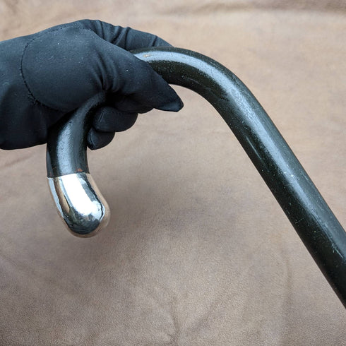 1922年 英国アンティーク 紳士用ステッキ 杖 曲がりハンドル 92cm