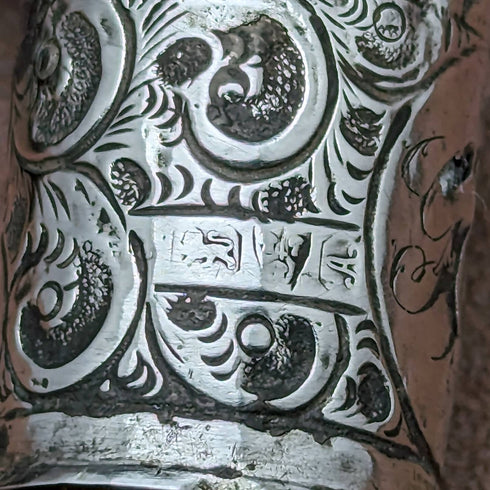 1901年 英国アンティーク 紳士用ステッキ 杖 ホーン製 L字ハンドル 81cm