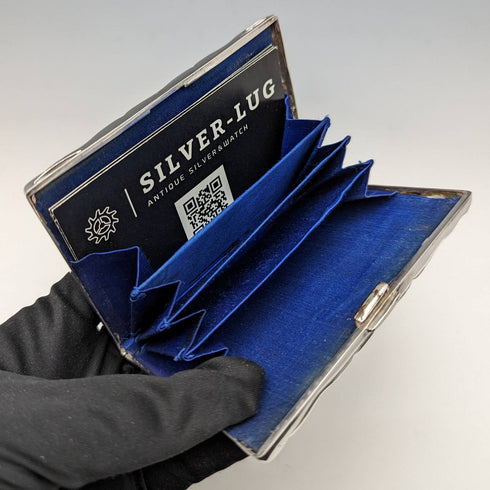 1896 年英國古董純銀名片夾 Frederick Marson