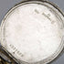 Around 1910 Antique Omega pocket watch with swan engraving square silver side case works well