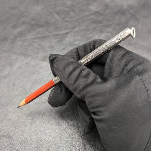 1919 年英國古董純銀筆筒 FRANCIS WEBB