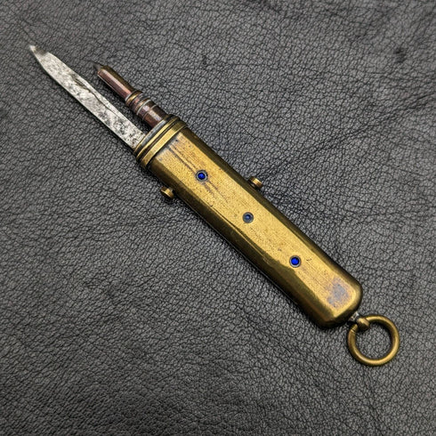 古董可伸縮多功能工具鉛筆和刀
