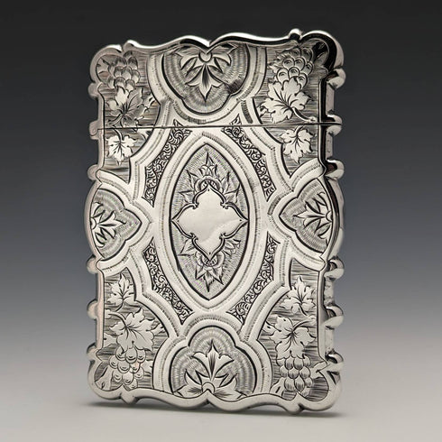 1871 年英國古董純銀名片夾 59 克 GEORGE UNITE