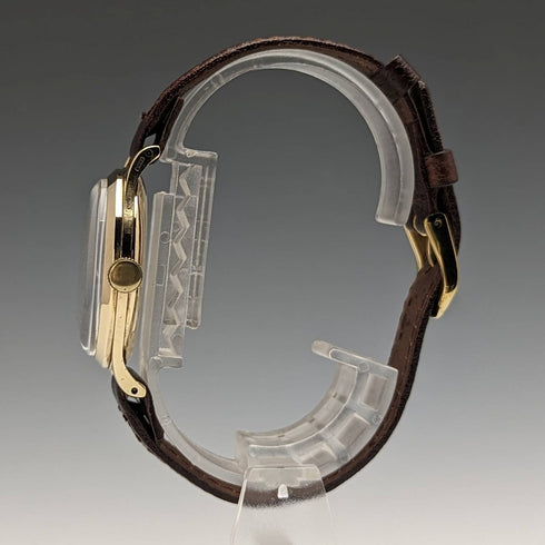 1954 British vintage Garrard K9 solid gold case men's watch works well