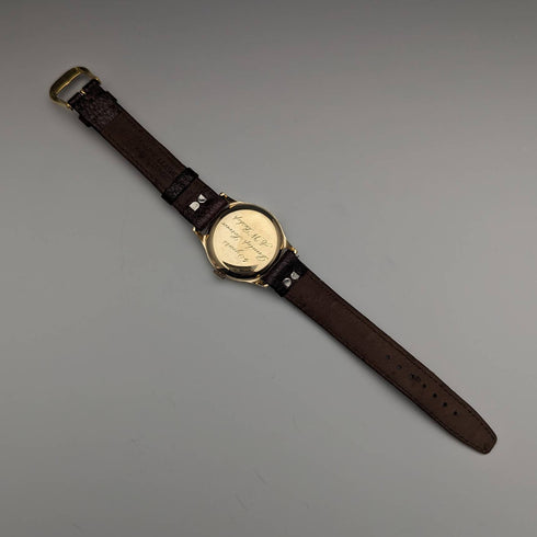 1954 英國復古 Garrard K9 純金錶殼男錶做工精良