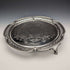 1870 British Antique Sterling Silver Salva Diameter 26cm 523g Henry Holland