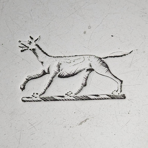 1870 年英國古董純銀 Salva 直徑 26cm 523g Henry Holland