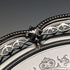 1870 British Antique Sterling Silver Salva Diameter 26cm 523g Henry Holland