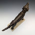 French Antique Dog Shaped Pocket Watch Holder Marble Pedestal Display Stand