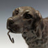 French Antique Dog Shaped Pocket Watch Holder Marble Pedestal Display Stand