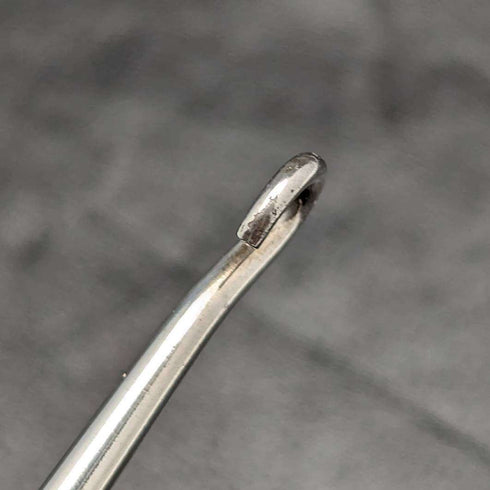 1908 年英國古董純銀手柄鈕扣鉤
