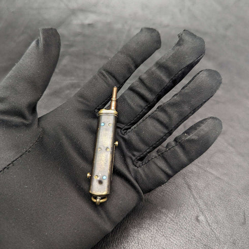 Antique Retractable Multi-Tool Pencil & Hook