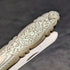 1912 British Antique White Pearl Shell Handle Pure Silver Blade Folding Pen Knife