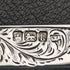 1902 British Antique White Pearl Shell Handle Pure Silver Engraving Blade Folding Pen Knife