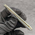 1927 British Antique White Pearl Shell Handle Pure Silver Blade Folding Pen Knife