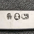 1818 British Antique White Pearl Shell Handle Pure Silver Blade Folding Pen Knife