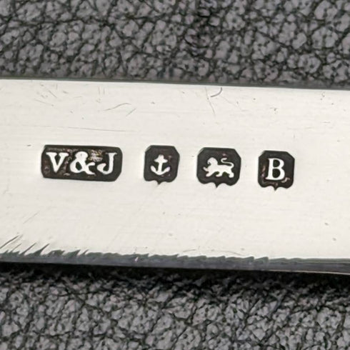 1926年 英国ヴィンテージ 白蝶貝ハンドル 純銀ブレード 折りたたみペンナイフ