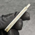 1926 British Vintage White Pearl Shell Handle Pure Silver Blade Folding Pen Knife