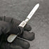 1926 British Vintage White Pearl Shell Handle Pure Silver Blade Folding Pen Knife