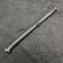1880 antique sterling silver mechanical pencil extendable 77-100mm with intaglio