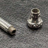 1880 antique sterling silver mechanical pencil extendable 77-100mm with intaglio