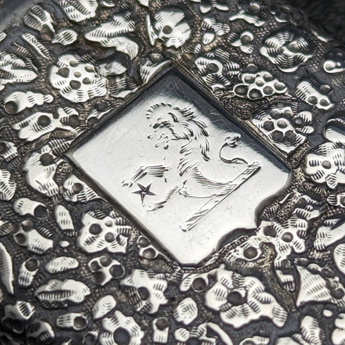 1880年頃 フレンチアンティーク 銀無垢 ヴェスタケース (マッチケース)