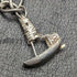 British vintage sterling silver charm bracelet 19g